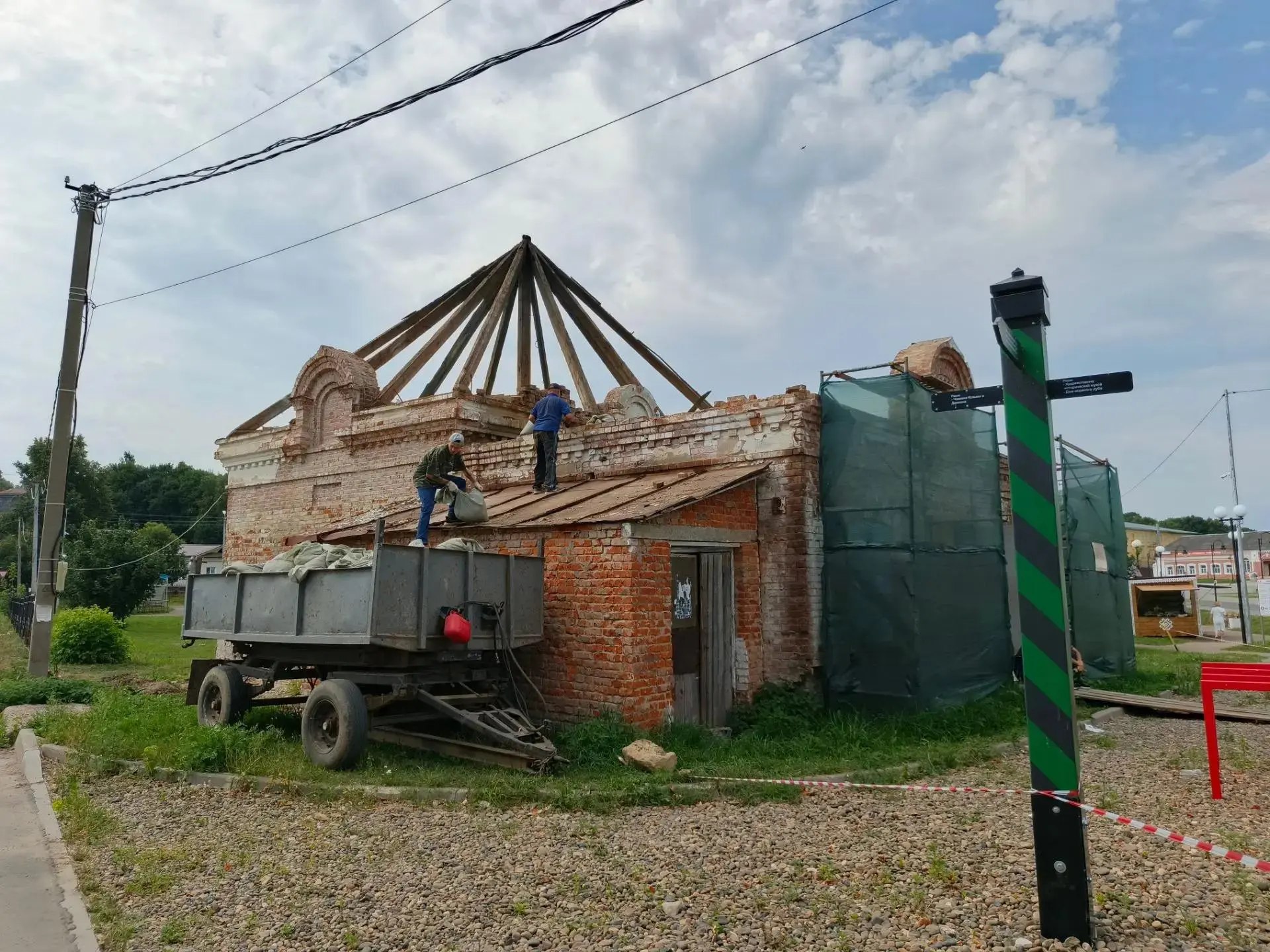 Сохраняем историю нашего города: реставрация часовни Космы и Дамиана!