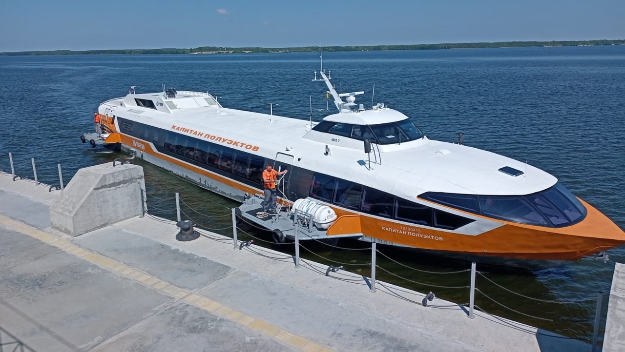 «Метеоры» в этом году причалили к Козьмодемьянску 103 раза