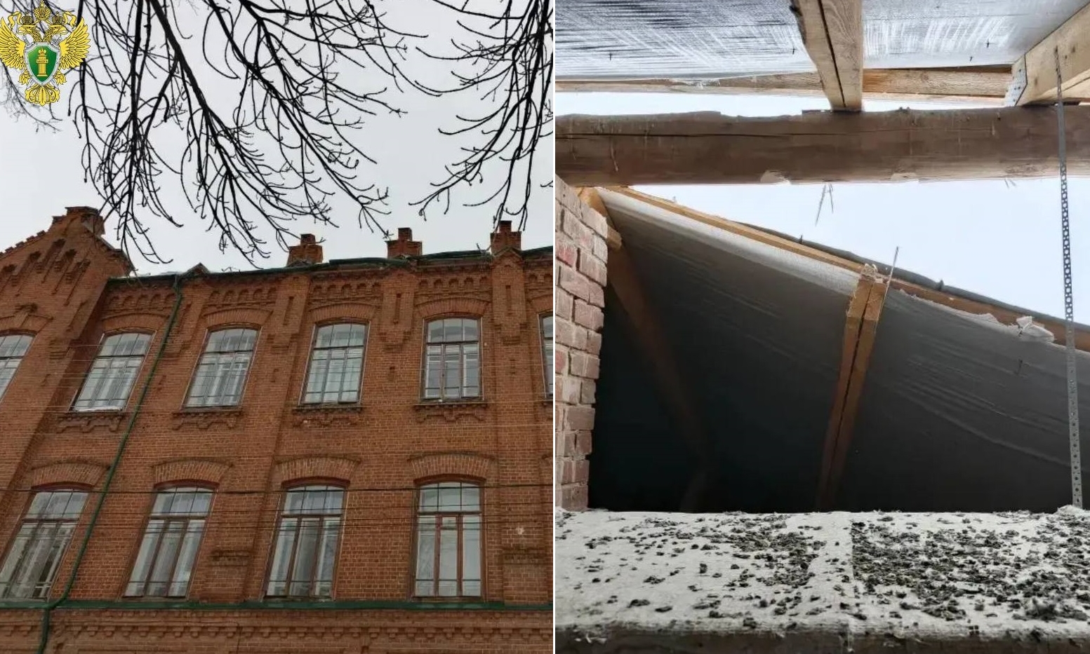 В Марий Эл сломалась ещё одна крыша