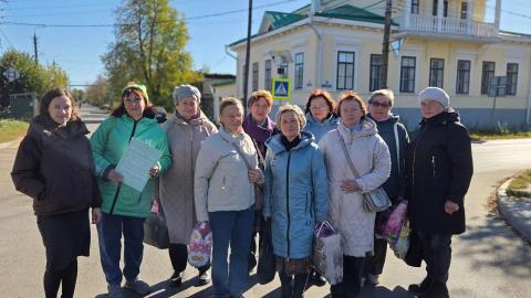 Душевная встреча по случаю Дня пожилых людей состоялась 5 октября в Центральной городской библиотеке.