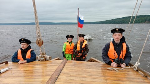 8 юных моряков из Козьмодемьянска совершили большой речной поход