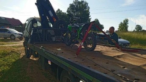 Юному питбайкеру из с.Картуково Горномарийского района грозит постановка на профучет, а его отцу – крупный штраф
