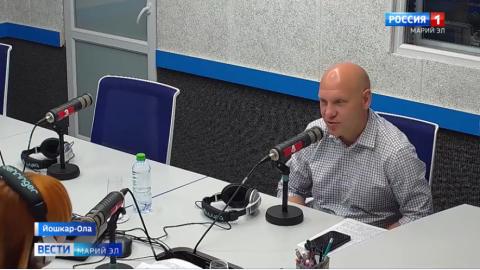 О развитии спорта в Марий Эл рассказал Сергей Мухортов в региональном эфире «Радио России»