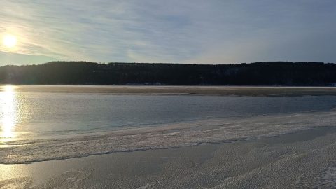 На реках в Марий Эл толщина льда колеблется от 2 до 7 сантиметров