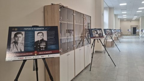 В школе №32 в Йошкар-Оле готовят к открытию выставку «Герои и подвиги»