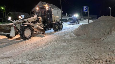 🚜Коммунальные службы города работают в круглосуточном режиме!!!