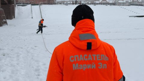 На водоёмах Марий Эл толщина льда от 8 до 40 сантиметров