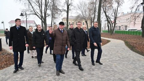 Во время рабочего визита в город Козьмодемьянск в котором участвовали слушатели региональной кадровой программы по специальному обучению ветеранов и участников специальной военной операции «Герои Марий Эл. Талешке-влак»