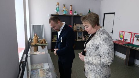 В рамках месячника военно-патриотической и оборонно-массовой работы, который проходит в Козьмодемьянске, участник региональной кадровой программы "Герои Марий Эл. Талешке-влак" Владислав Шеин посетил СОШ №3 им.С.Н.Сивкова.