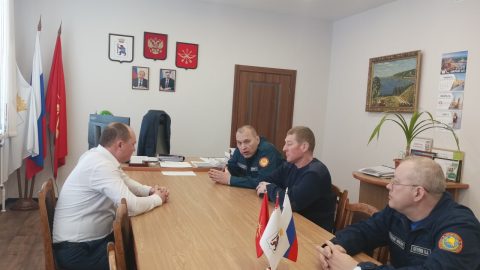 💼Сегодня состоялась встреча по вопросам пожарной безопасности в городе Козьмодемьянске!
