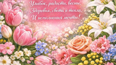 С праздником 💐
