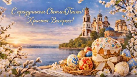 С праздником Светлой Пасхи, друзья!