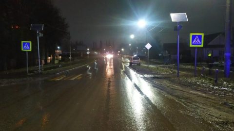 В Козьмодемьянске водитель «Лады Калина» на пешеходном переходе сбил женщину