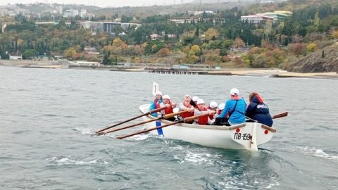 Юнги Марий Эл  одержали победу в шлюпочных гонках в «Артеке»